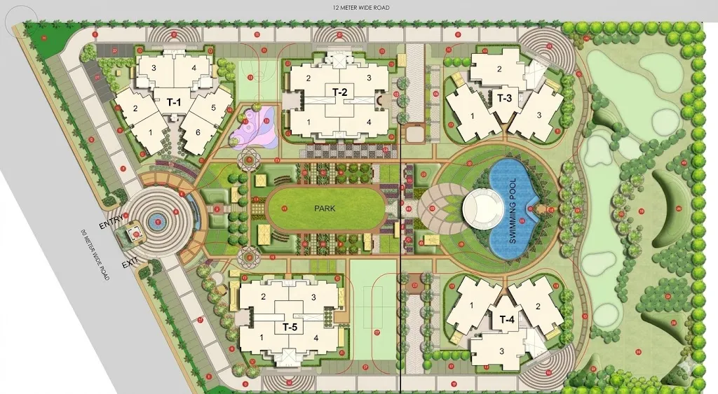 ACE Golfshire Site Plan
